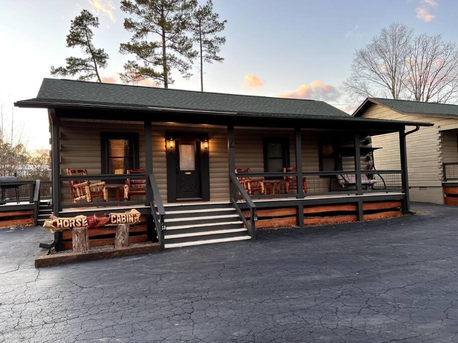 The Horse Cabin At Natural State Cabins Morning Star Extérieur photo